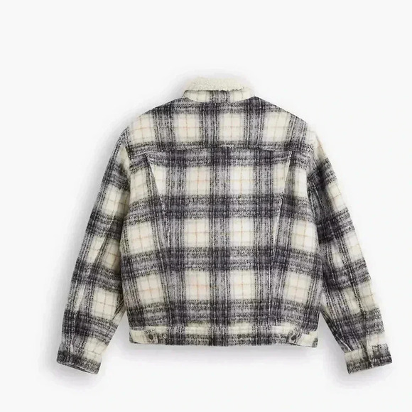 Levi's® Premium VINTAGE RELAXED FIT SHERPA TRUCKER JACKET - Picture 4 of 11